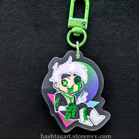 Danny Phantom Ectoplasm Droplet Charm - Thumbnail 2
