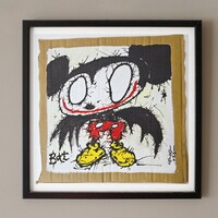 📺Painting by Celipe Perroloco "The Bat smile again and again"  - Thumbnail 4