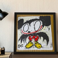 📺Painting by Celipe Perroloco "The Bat smile again and again"  - Thumbnail 5