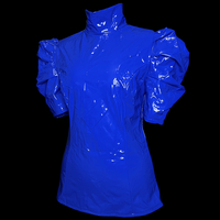 PVC EGL Blouse [BLUE] - Thumbnail 1