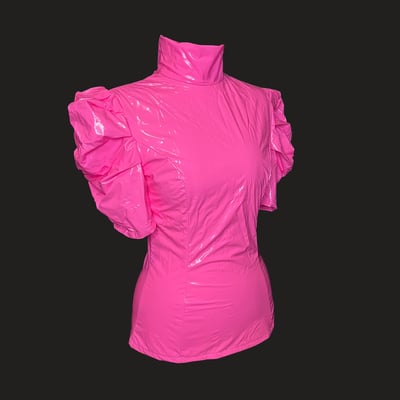 Pvc egl blouse [pink]