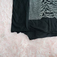 Joy Division Unknown Pleasures Japan Semi Cropped Tee - Thumbnail 5
