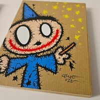 ✨Painting by Celipe Perroloco "Wizard"  - Thumbnail 1