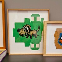 🐶Drawing by Celipe Perroloco "Green Dog"  - Thumbnail 2