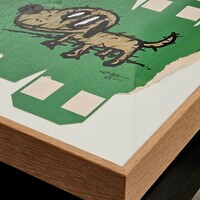 🐶Drawing by Celipe Perroloco "Green Dog"  - Thumbnail 1