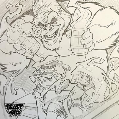 Donkey kong pencil artwork - Thumbnail 3