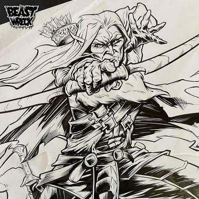 Drizzt do'urden ink artwork #4 - Thumbnail 3