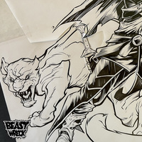 DRIZZT DO'URDEN ink artwork #4 - Thumbnail 2