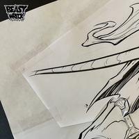 DRIZZT DO'URDEN ink artwork #4 - Thumbnail 4