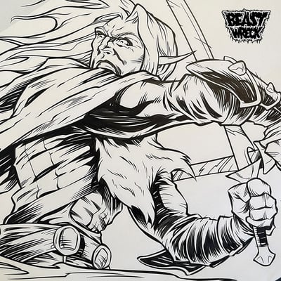 Drizzt do'urden ink artwork #5 - Thumbnail 5