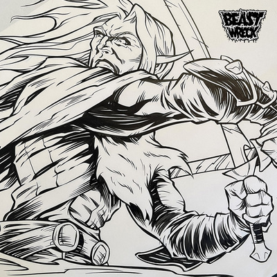 DRIZZT DO'URDEN ink artwork #5