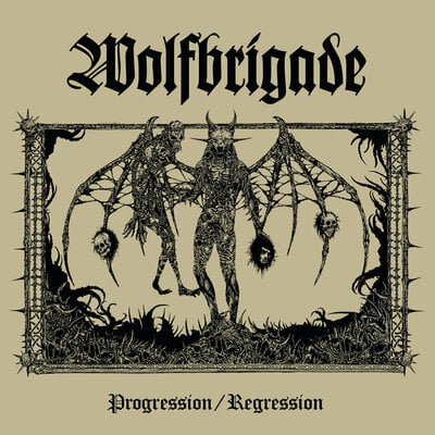 Wolfbrigade - progression / regression" lp