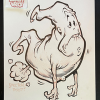 FART GHOST ink art - Thumbnail 1