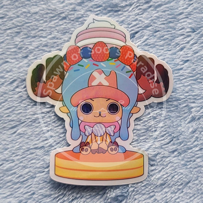 Sweetie reindeer holo sticker