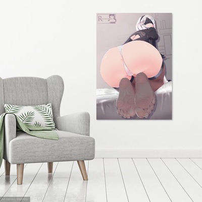 Photo poster,anime,beautiful girl.a1 size is 23.39 x 33.11 inches.