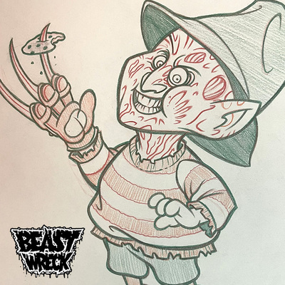 FREDDY KEEBLER pencil art