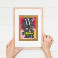 🐛Drawing by Celipe Perroloco "Human Centipedes"  - Thumbnail 2