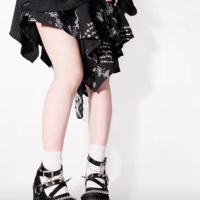 Punk Style Thick Bottom Rivets Platform Shoes - Thumbnail 9