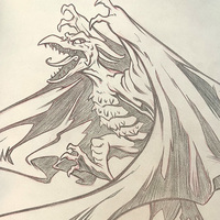 Various GODZILLA STICKERS pencil art - Thumbnail 8