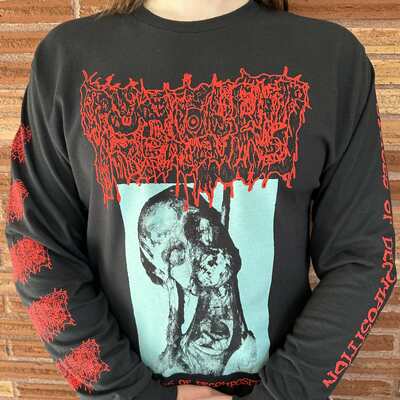 Purulent remains - "stages of decomposition" longsleeve