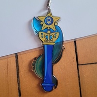 Sailor Moon Transformation Wand 3" Keychains - Thumbnail 6