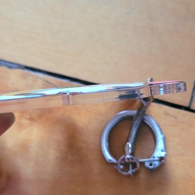 Lucky cat maneki neko 3" keychain