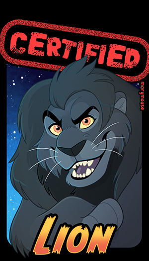 Certified Lion - Black