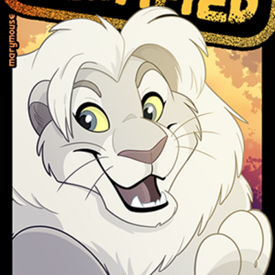 Certified lion - white