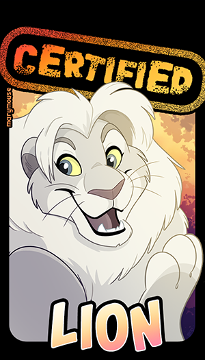 Certified Lion - White
