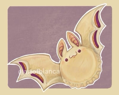 Uncrust-a-bat 8x10 Print