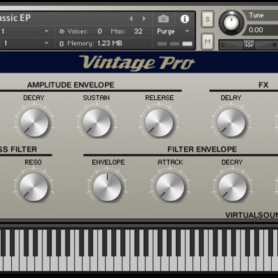 E-mu systems vintage pro kontakt library instrument nki vst software
