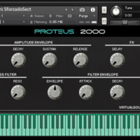 E-MU Proteus 2000 Kontakt Library - Virtual Instrument NKI VST Software - Thumbnail 1