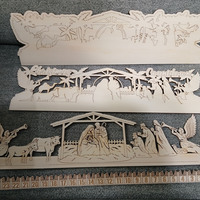 295 Nativity Christmas Countdown Craft - Thumbnail 1