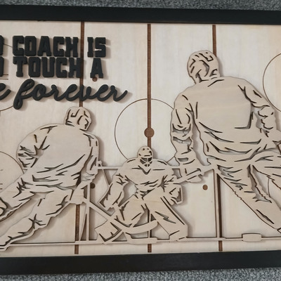 309 stadium series ice hockey plaque - Thumbnail 1