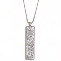 Rectangular Zodiac Pendant  - Thumbnail 5