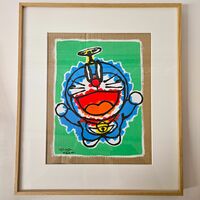 📺 Painting by Celipe Perroloco "Corrupted Cosmic Cat"  - Thumbnail 1