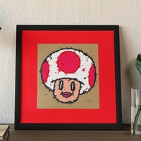 📺Drawing by Celipe Perroloco: "Corrupted MUSHROOM"  - Thumbnail 3