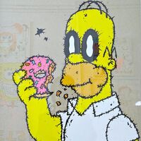 📺 Painting by Celipe Perroloco "Sugar Addict"  - Thumbnail 2