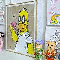 📺 Painting by Celipe Perroloco "Sugar Addict"  - Thumbnail 7