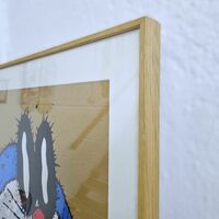 📺 Painting by Celipe Perroloco "Cosmic Cat"  - Thumbnail 4