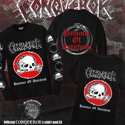 Conqueror 'hammer of antichrist' long sleeve
