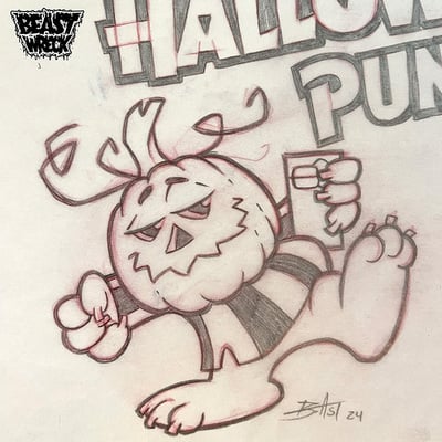 Halloween punch pencil artwork - Thumbnail 4