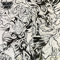 WARCRAFT: HEADLESS HORSEMAN  ink artwork - Thumbnail 5