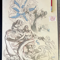 HELLBOY 30th Anniv. pencil art - Thumbnail 1