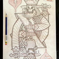 HOMICIDE KING pencil art - Thumbnail 1