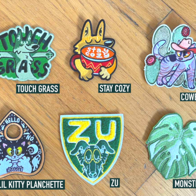 Sew-on patches