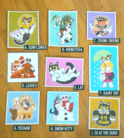 LIL KITTY Mini Prints