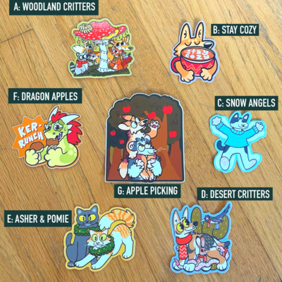 Fall/winter 2024 stickers