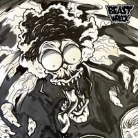 PEE-WEE: LARGE MARGE ink art - Thumbnail 1