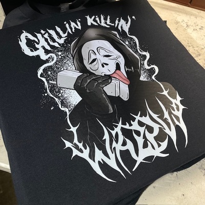 Ghostface wazzup shirt - Thumbnail 4